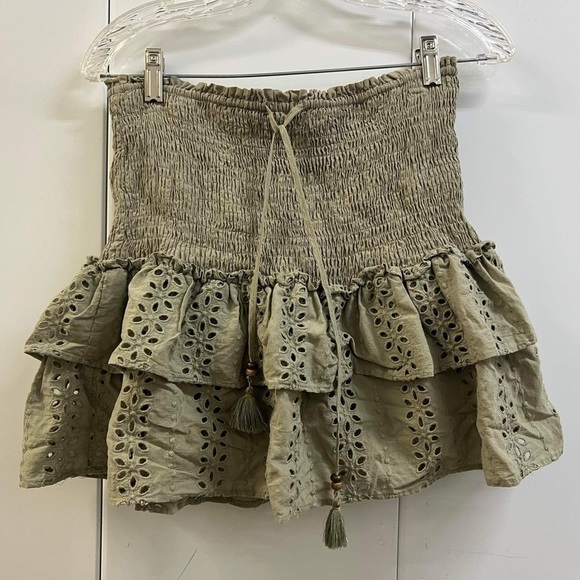 Zara Dresses & Skirts - ZARA Ribbed Skort with Layered Design